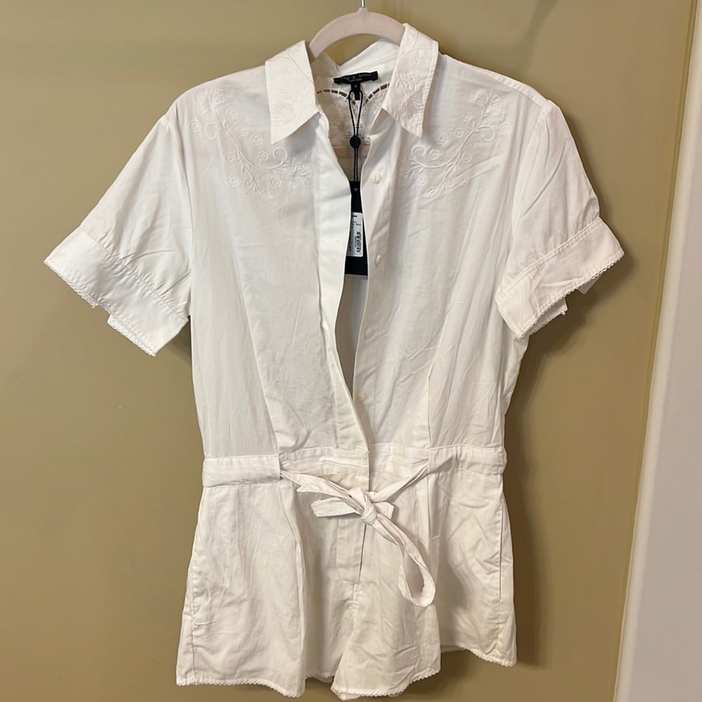 Rag & Bone White Romper